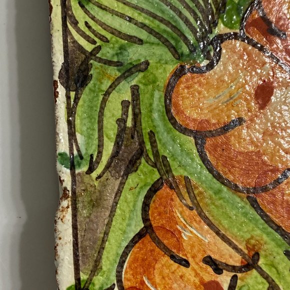 Italian Hand Painted Tile - Picture 3 of 6